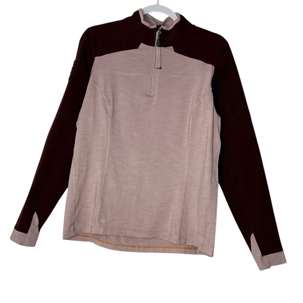 5.11 Tactical Women Quarter Zip Pullover Jacket Large Long Sleeve Athleisure